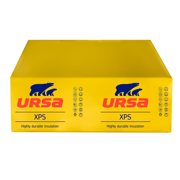 Утеплитель Урса XPS N-III 60х600х1180